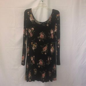 Floral cotton dress